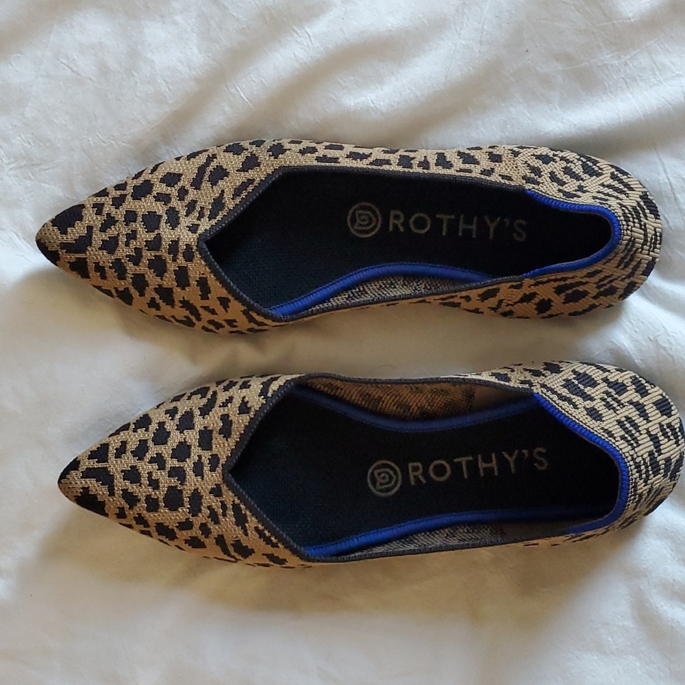 Leopard print rothys
